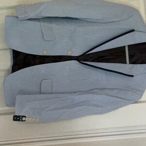 Stylish Men’s Searsucker Blazer